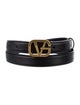 Versace Skinny Leather Belt