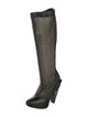 Versace Mesh Accents Sock Boots
