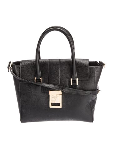 Versace Handle Bags Leather Top Bag