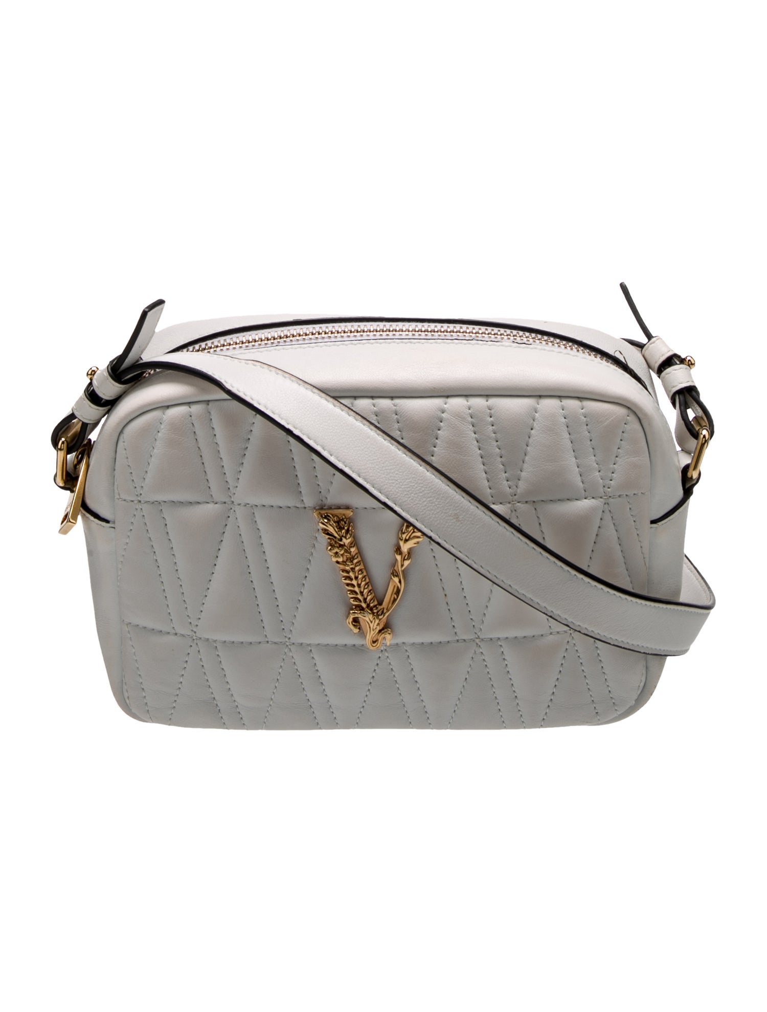 Versace Leather Crossbody Bag