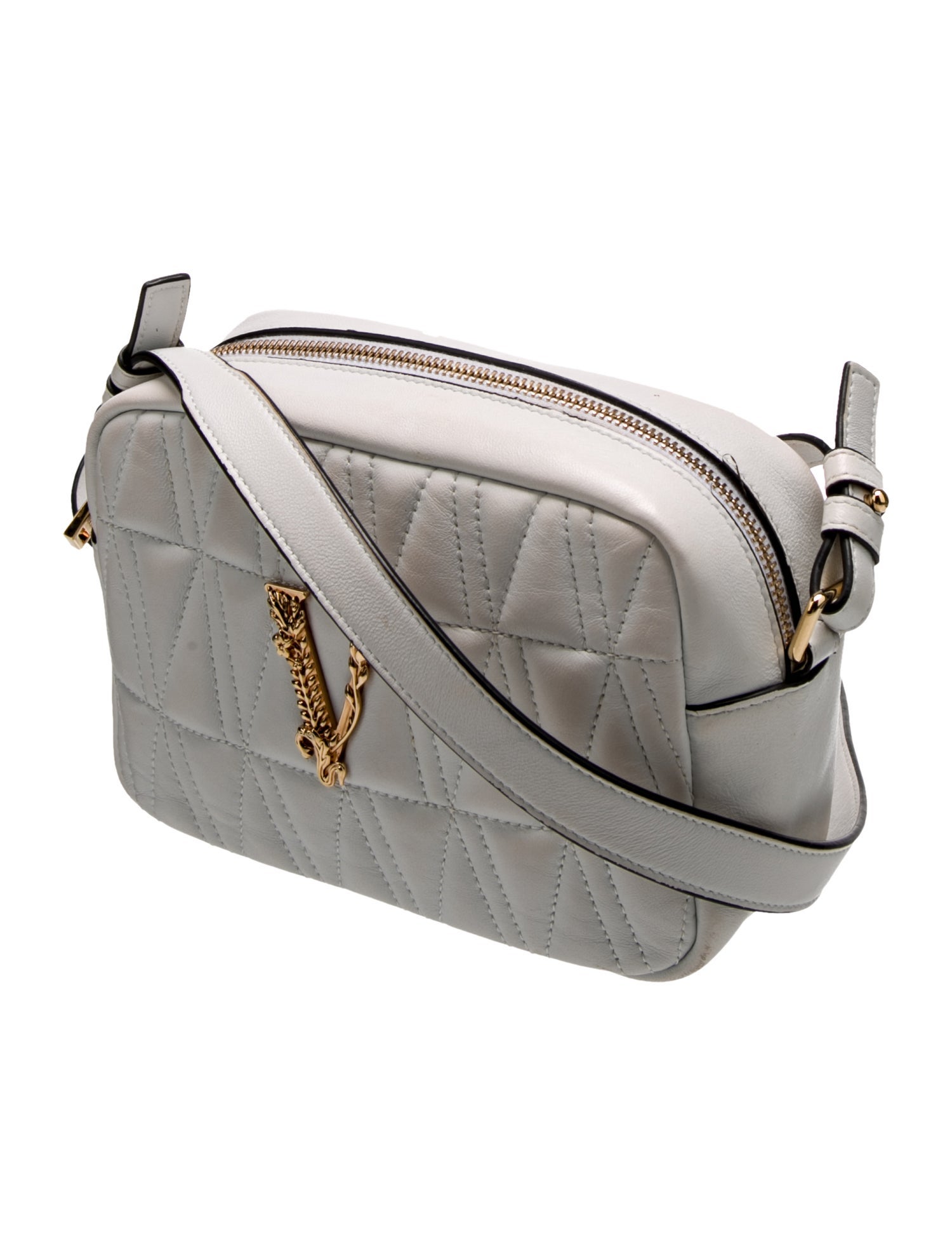 Versace Leather Crossbody Bag