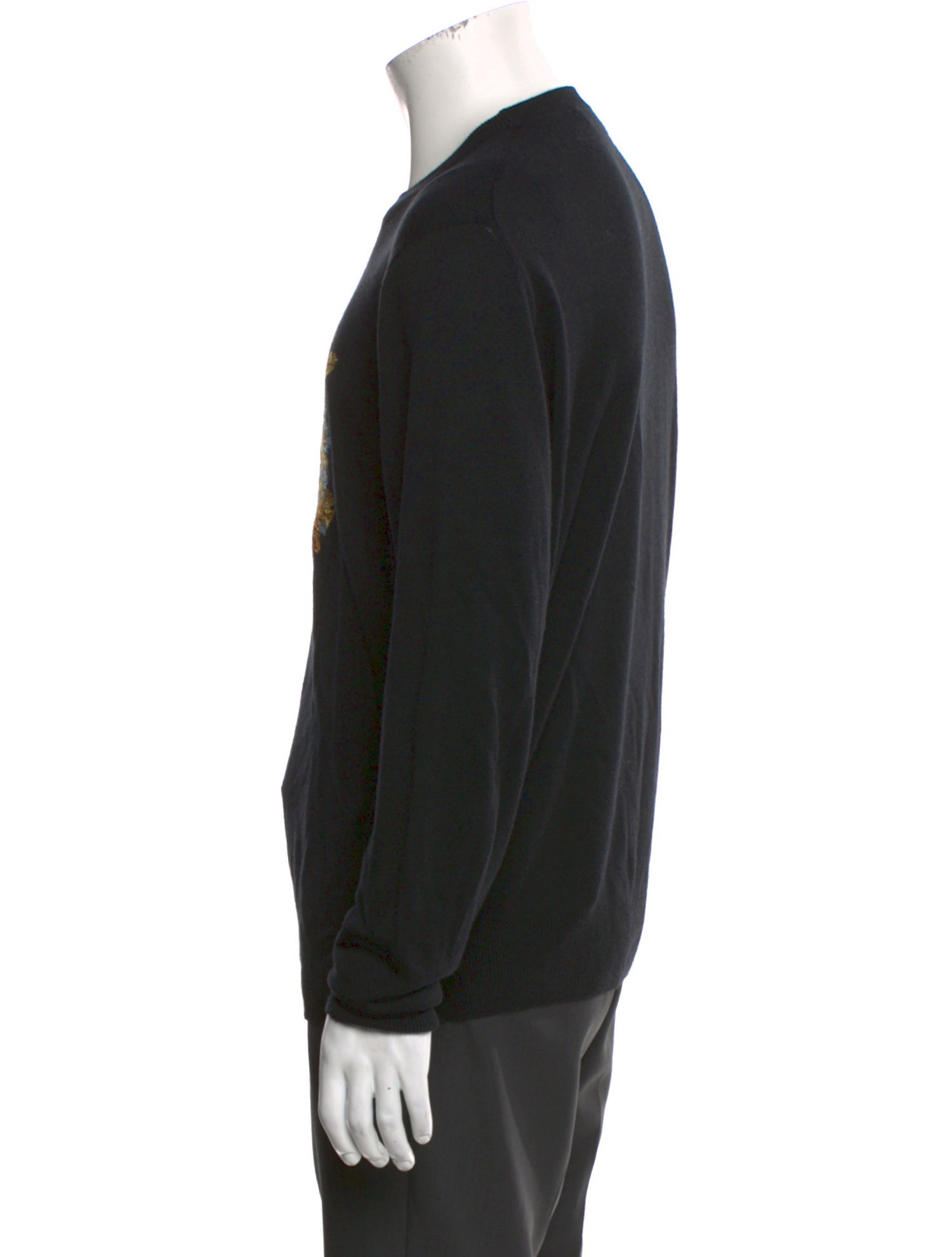 Versace Medusa Insignia Crew Neck Pullover