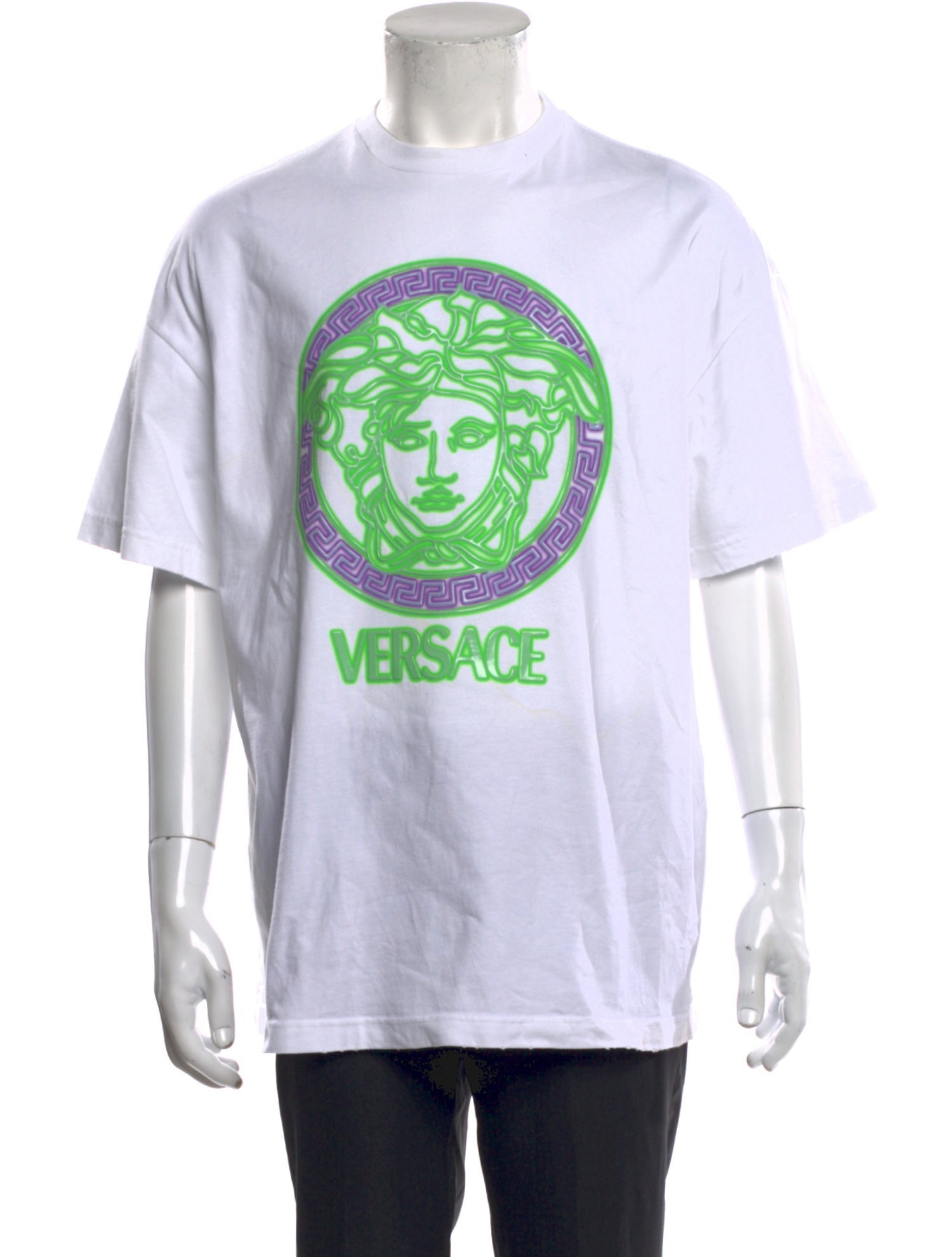 Versace Medusa Insignia Crew Neck T-Shirt