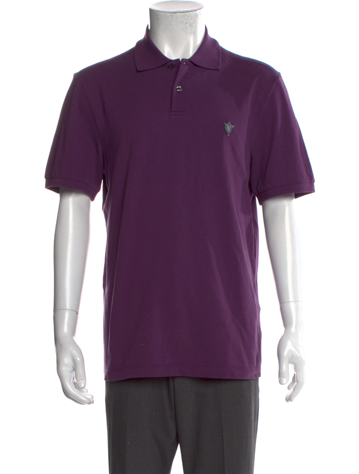 Versace Collar Short Sleeve Polo Shirt