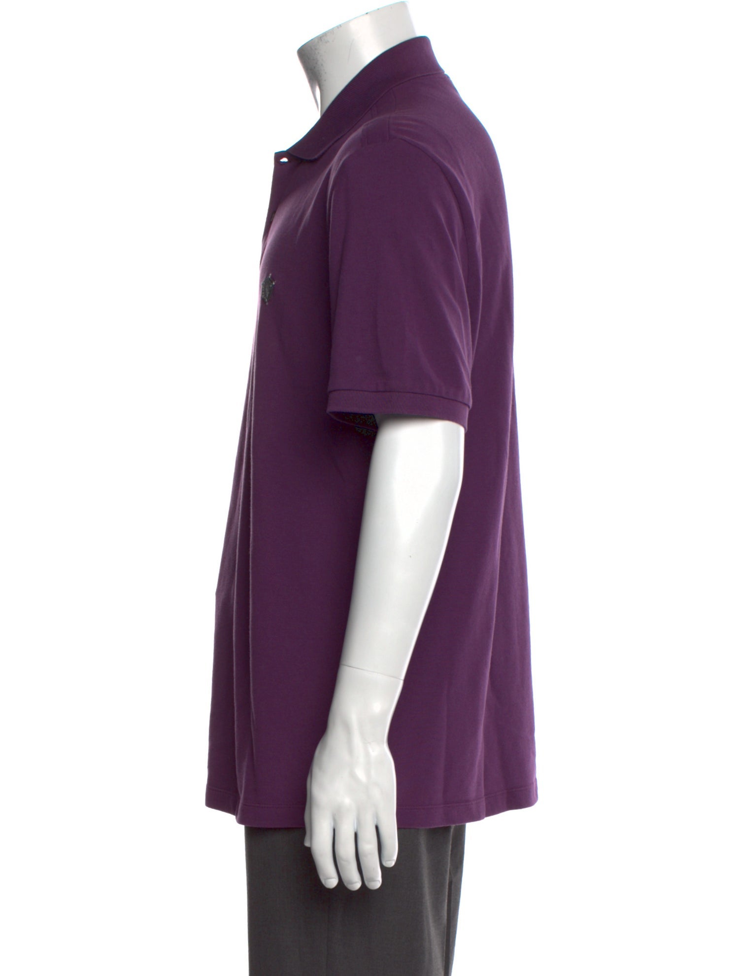 Versace Collar Short Sleeve Polo Shirt