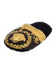Versace Medusa Insignia Mesh Accents Slides