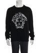 Versace Wool Graphic Print Pullover
