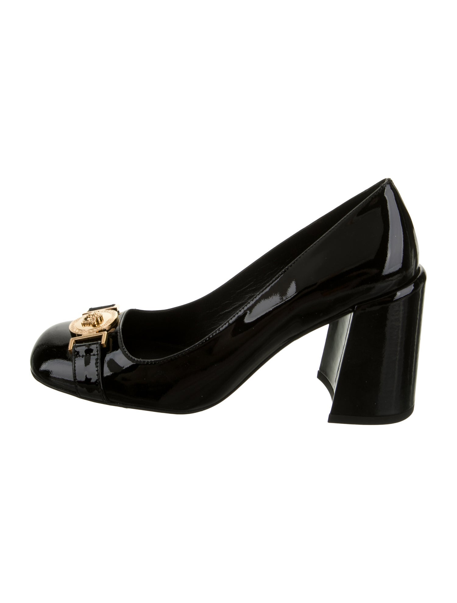 Versace Patent Leather Pumps