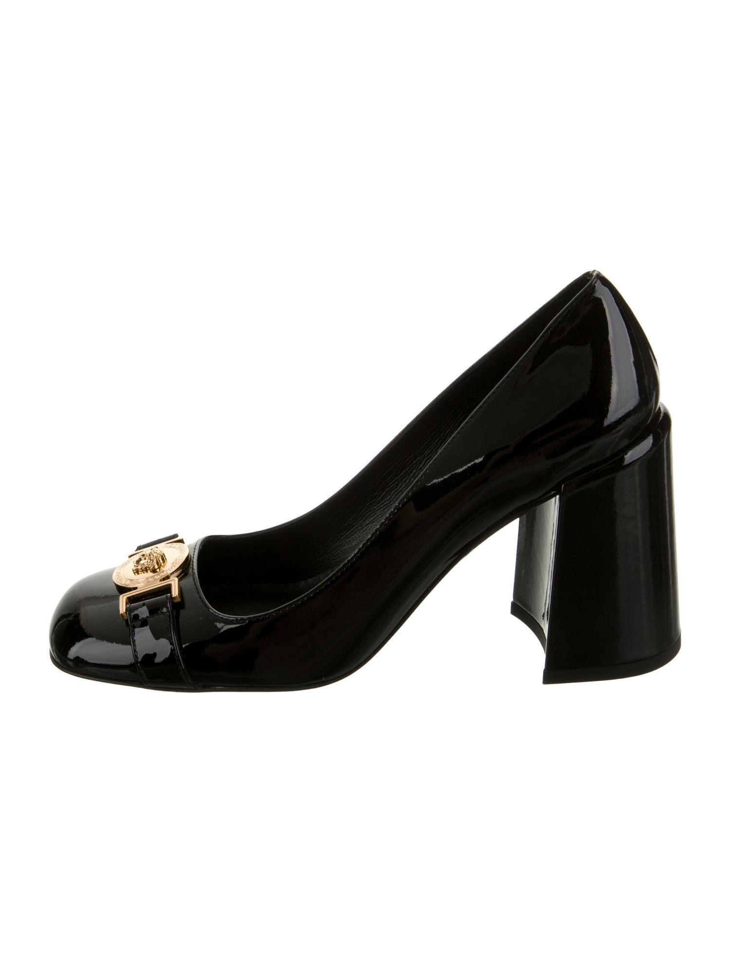 Versace Patent Leather Pumps