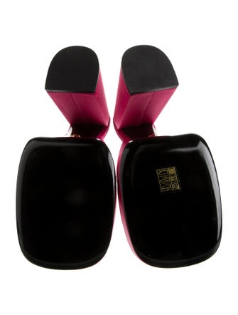 Versace Medusa Insignia Satin Slides