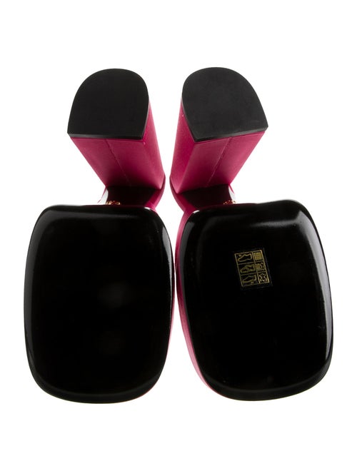 Versace Medusa Insignia Satin Slides