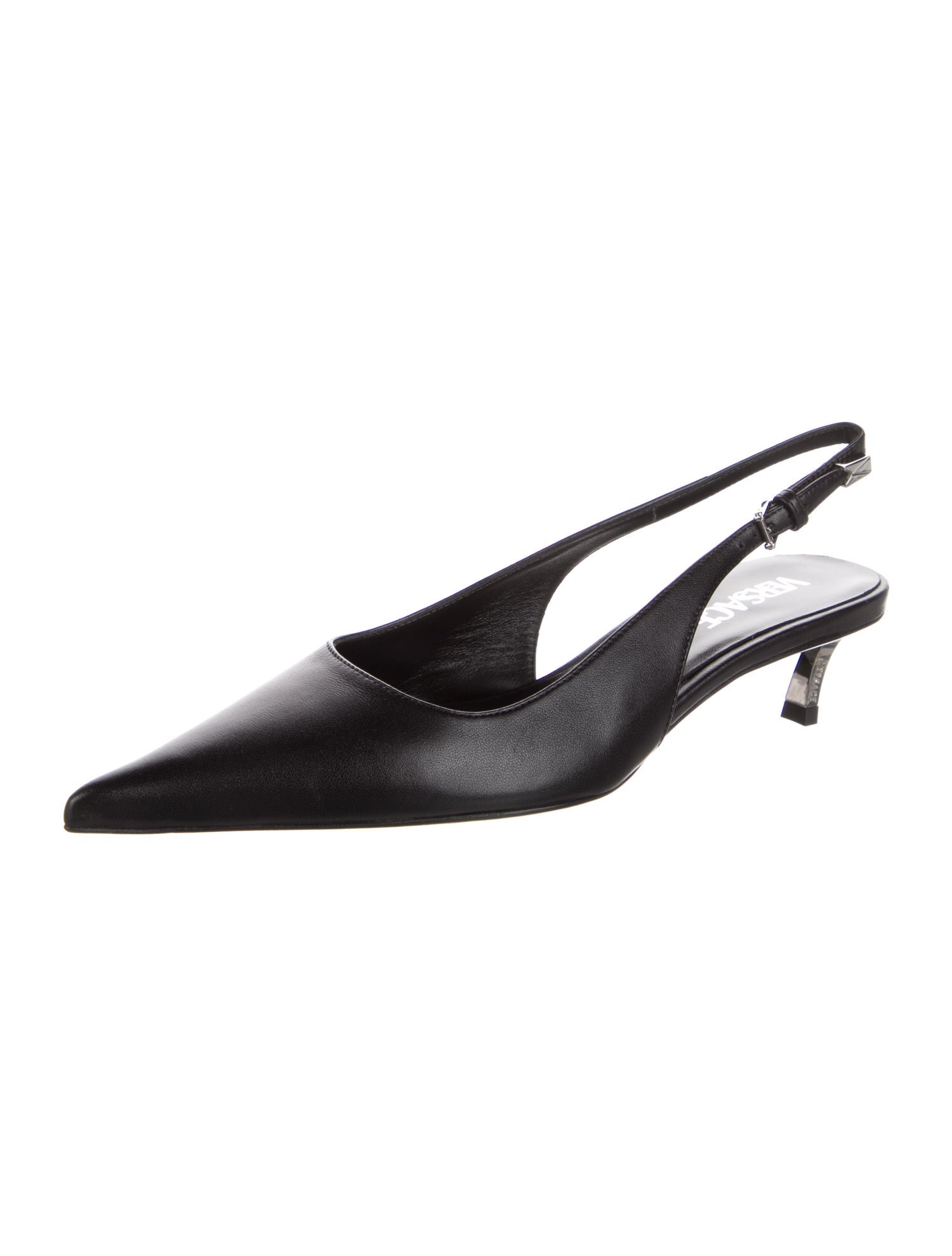 Versace Leather Slingback Pumps