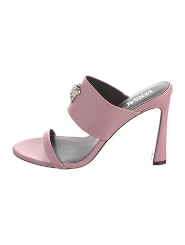 Versace Sandals Leather Slides IT 40 | 10