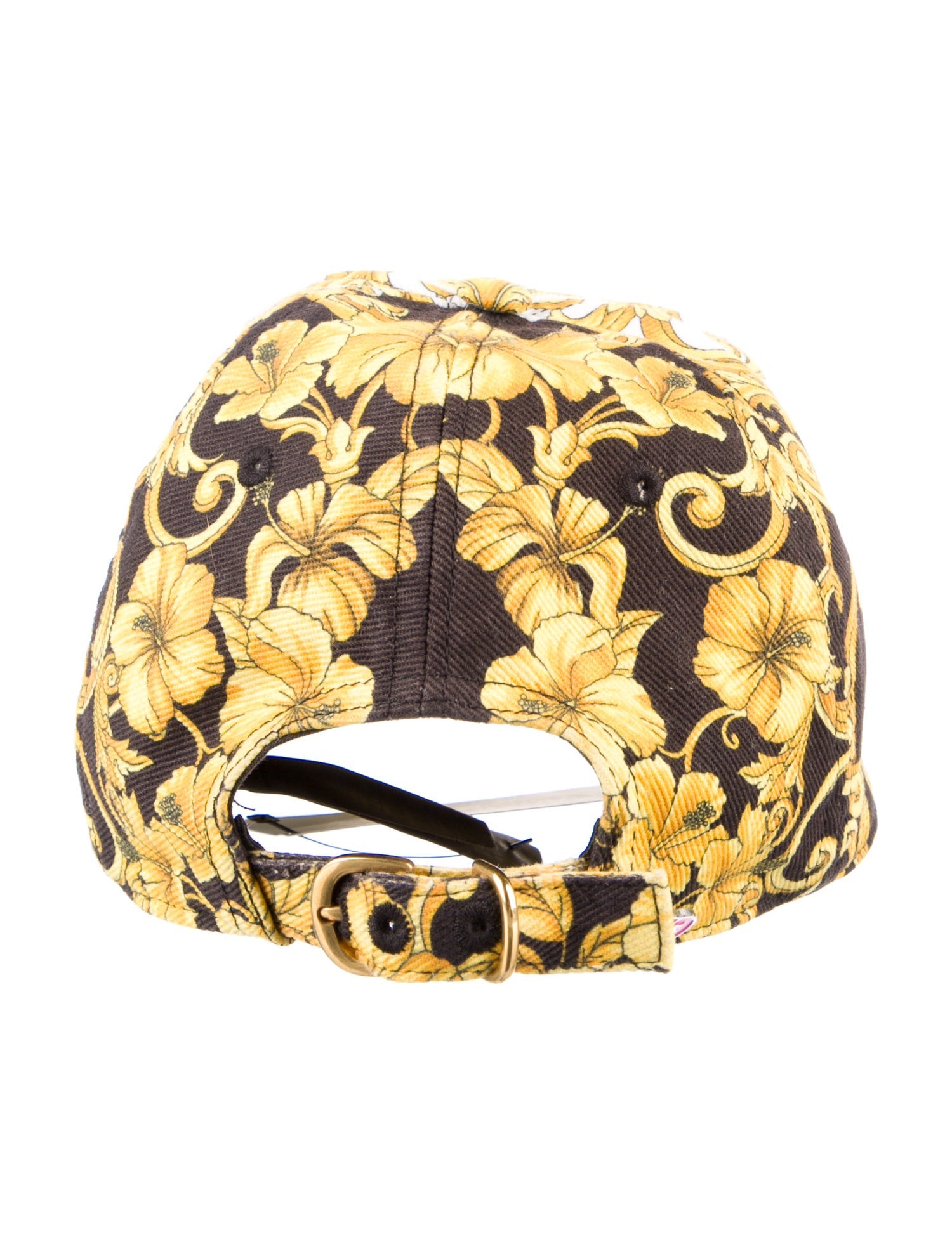 Versace Baroque-Print Baseball Cap