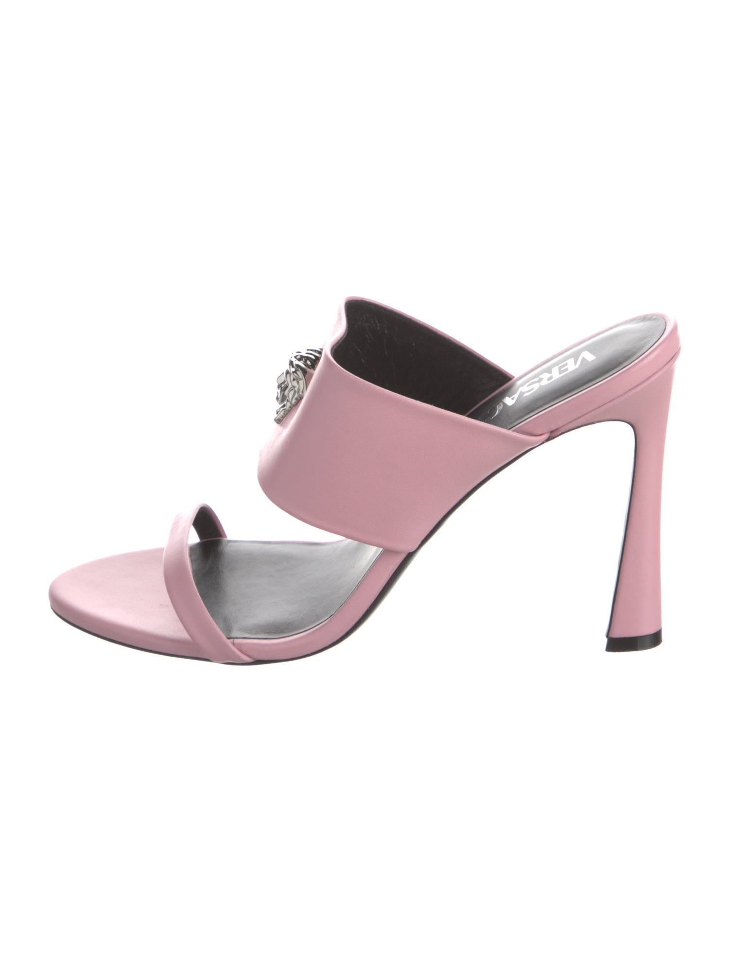 Versace Leather Slides w/ Tags