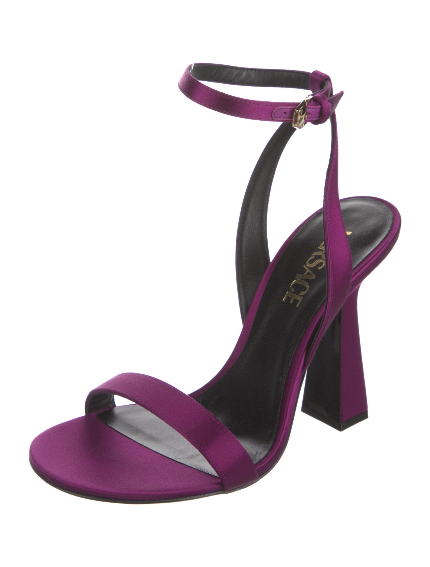 Versace Satin Sandals w/ Tags