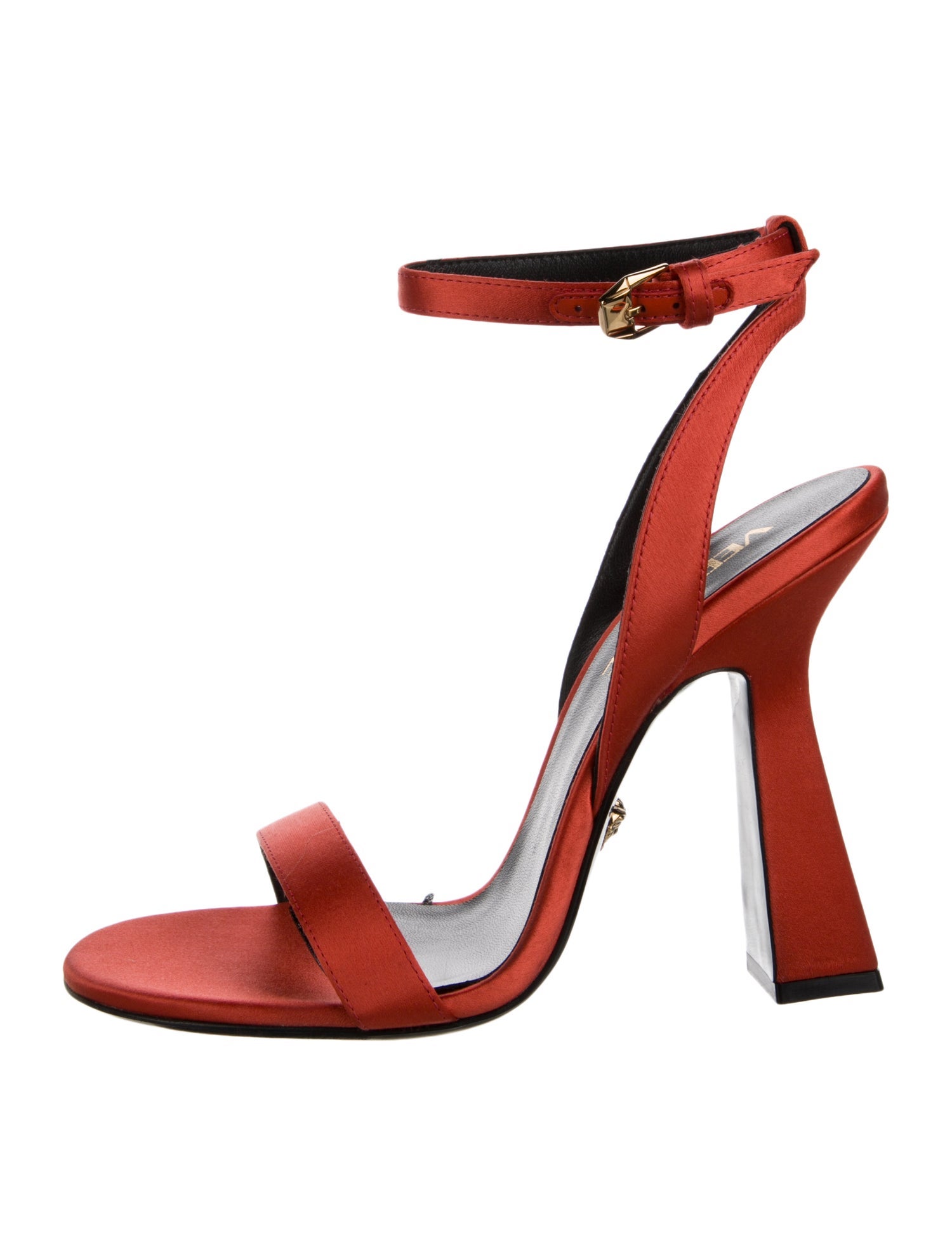 Versace Satin Sandals w/ Tags