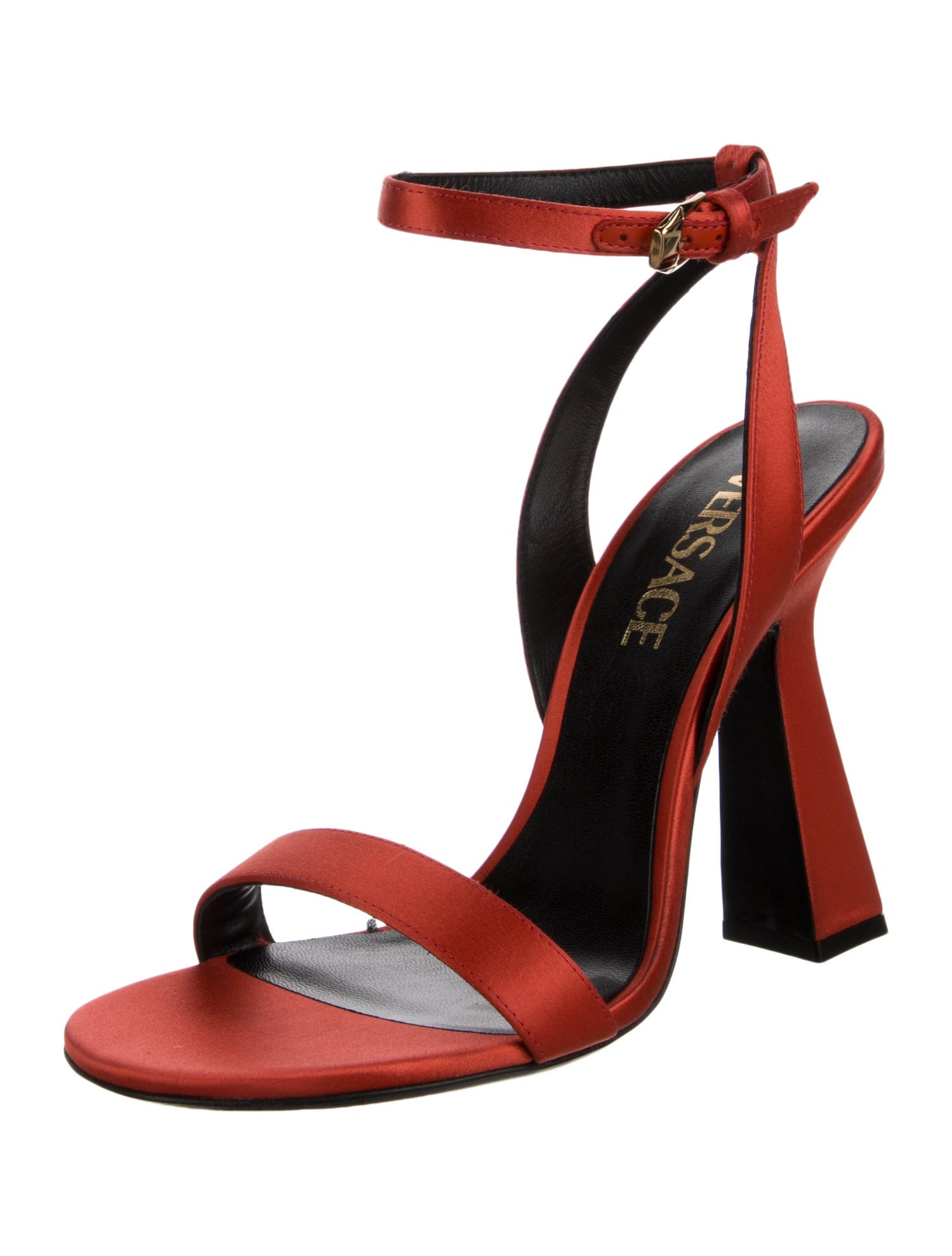 Versace Satin Sandals w/ Tags