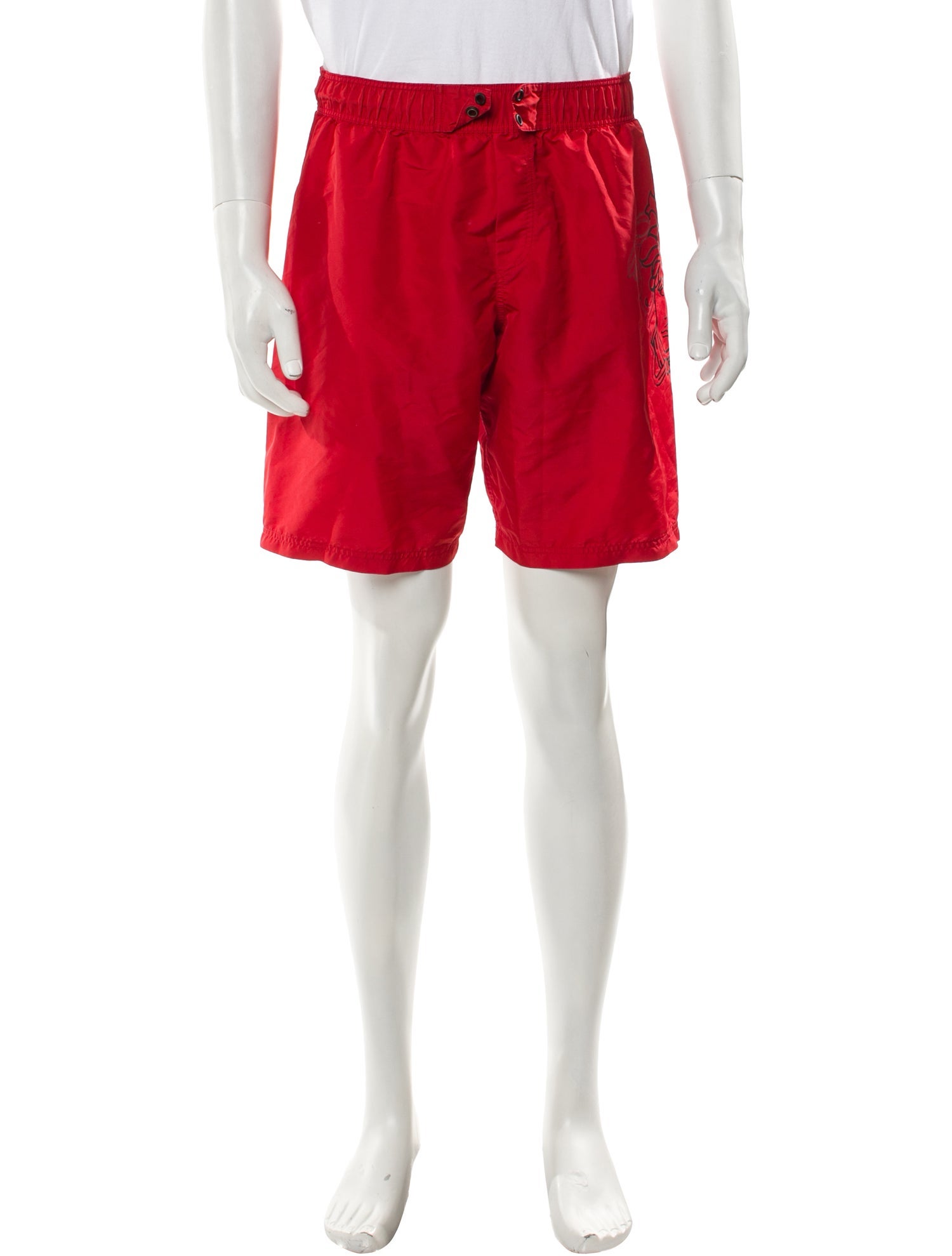 Versace Grecca Pattern Swim Trunks