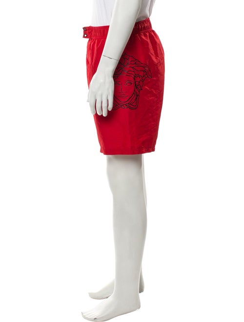 Versace Grecca Pattern Swim Trunks