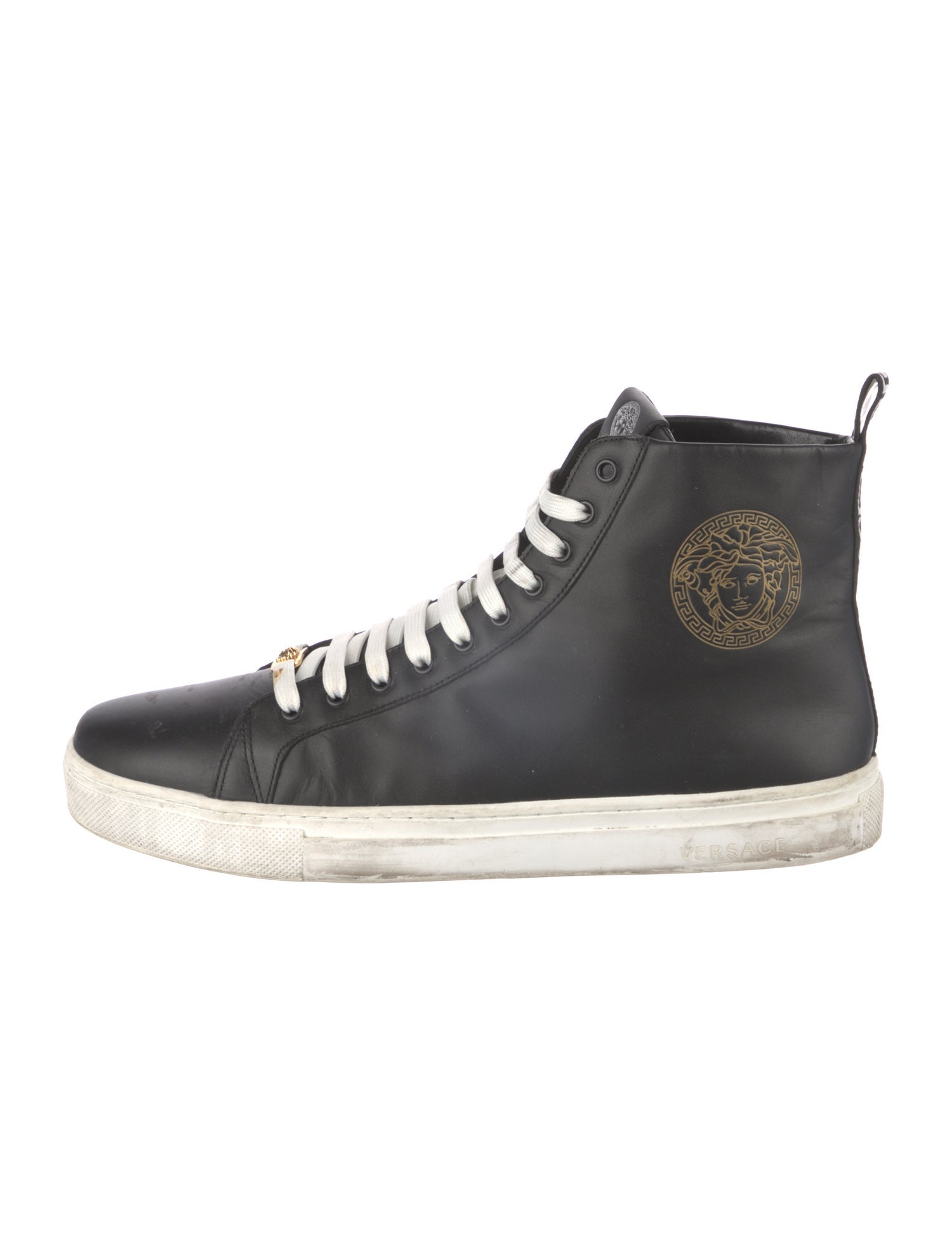 Versace Leather Sneakers