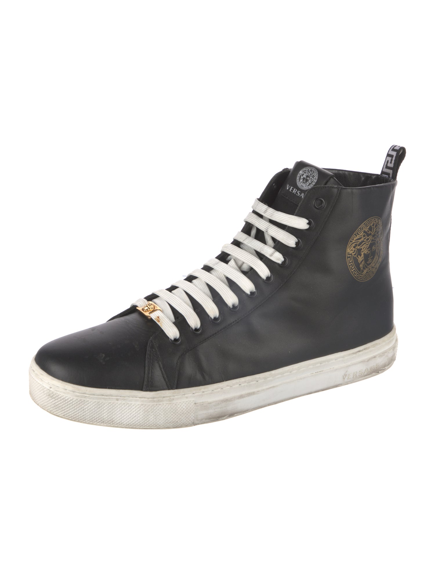 Versace Leather Sneakers