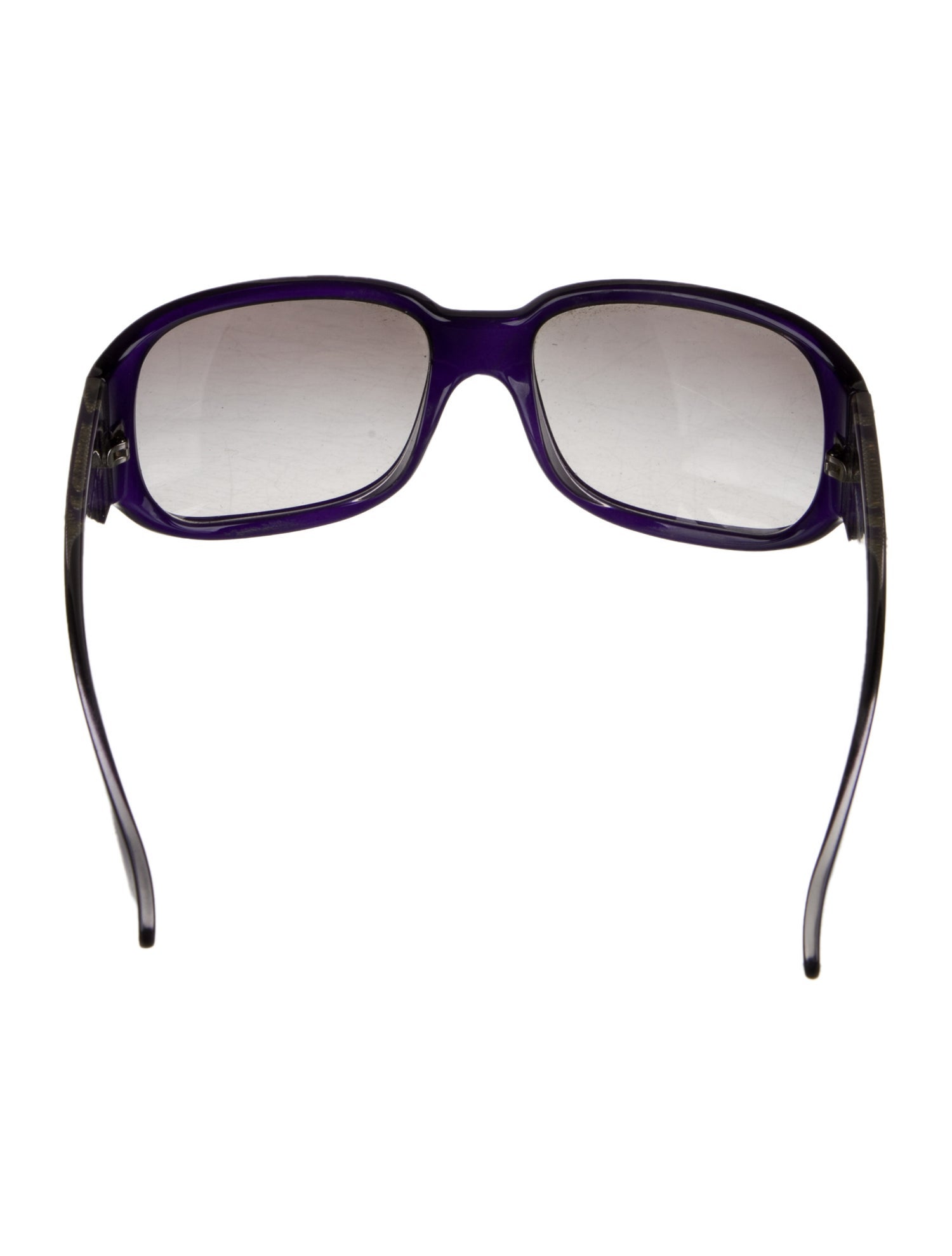 Versace Oversize Gradient Sunglasses