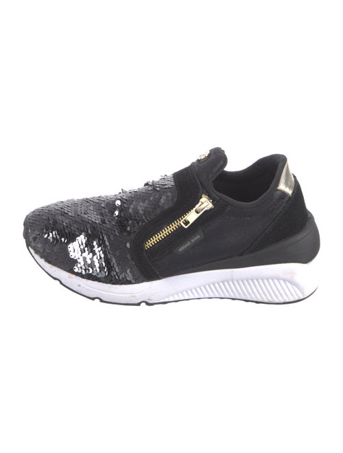 Versace Sequins Sneakers