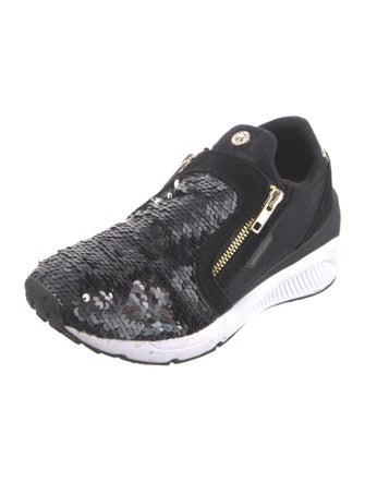 Versace Sequins Sneakers