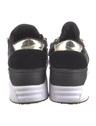 Versace Sequins Sneakers