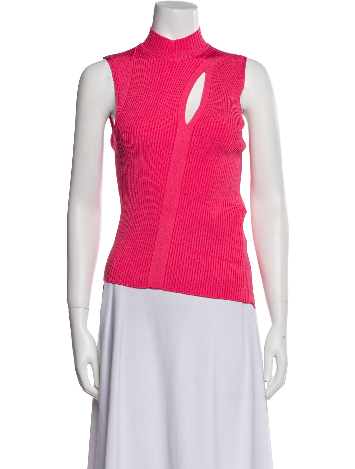 Versace Mock Neck Sleeveless Top w/ Tags