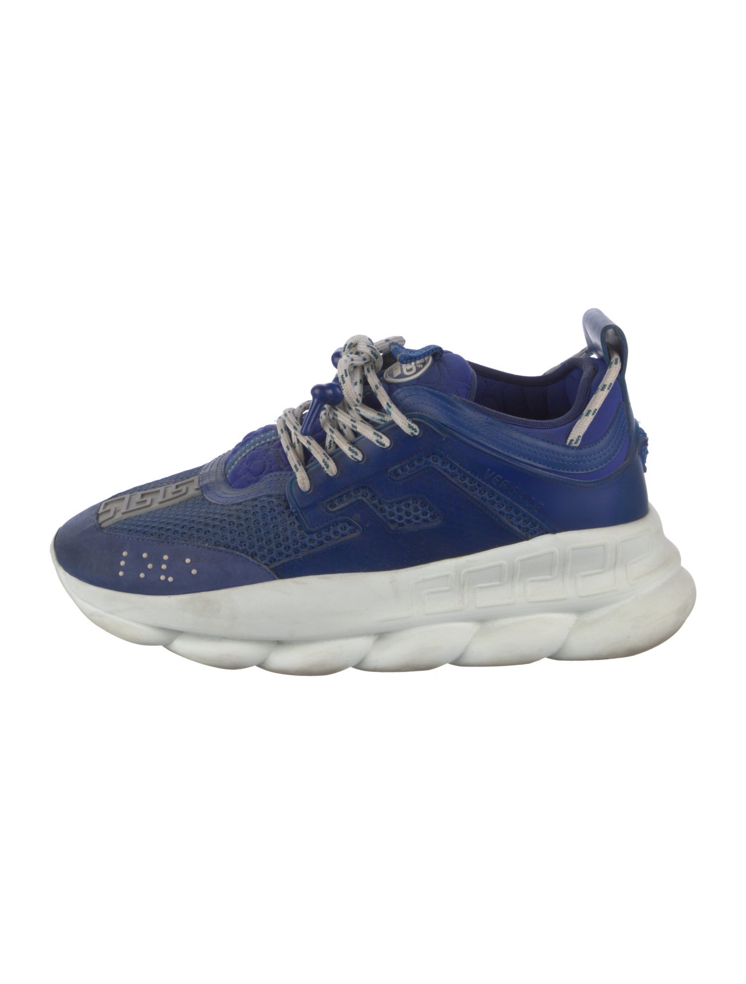 Versace Leather Chunky Sneakers