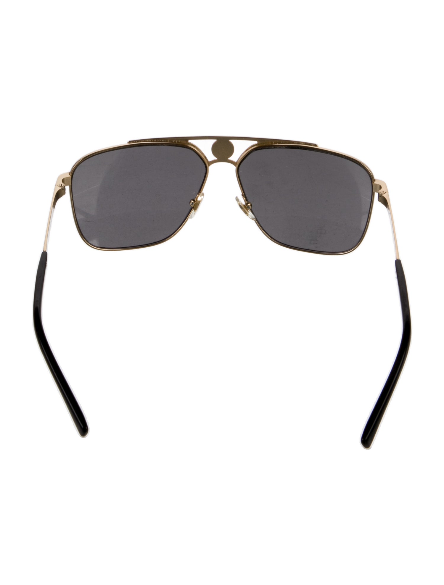 Versace Medusa Insignia Aviator Sunglasses