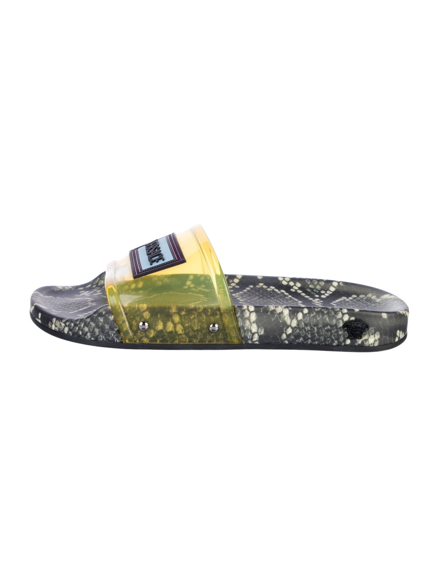 Versace PVC Printed Slides