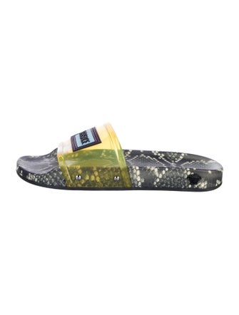 Versace PVC Printed Slides