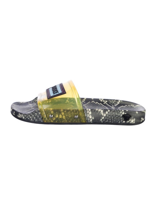 Versace PVC Printed Slides