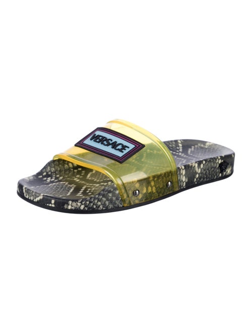 Versace PVC Printed Slides