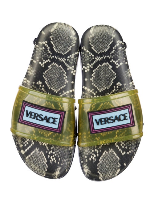 Versace PVC Printed Slides