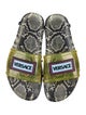 Versace PVC Printed Slides