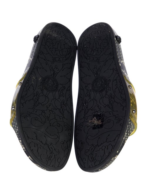 Versace PVC Printed Slides