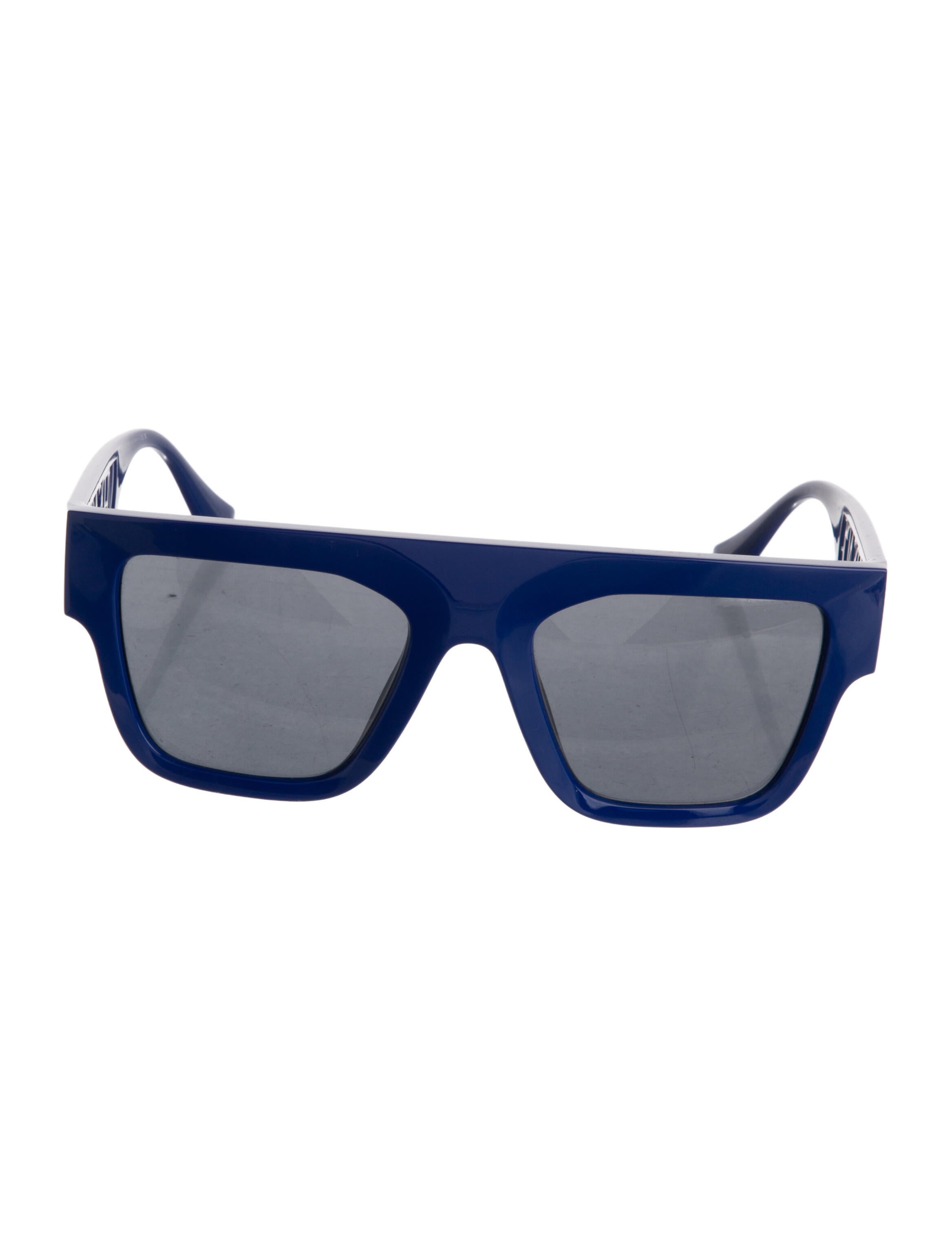 Versace Wayfarer Tinted Sunglasses