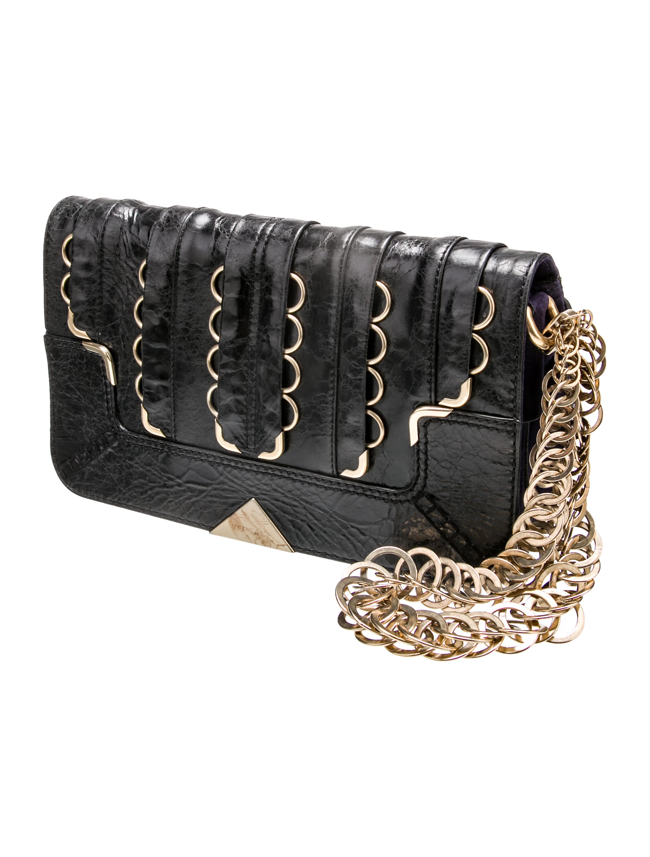 Versace Leather Clutch
