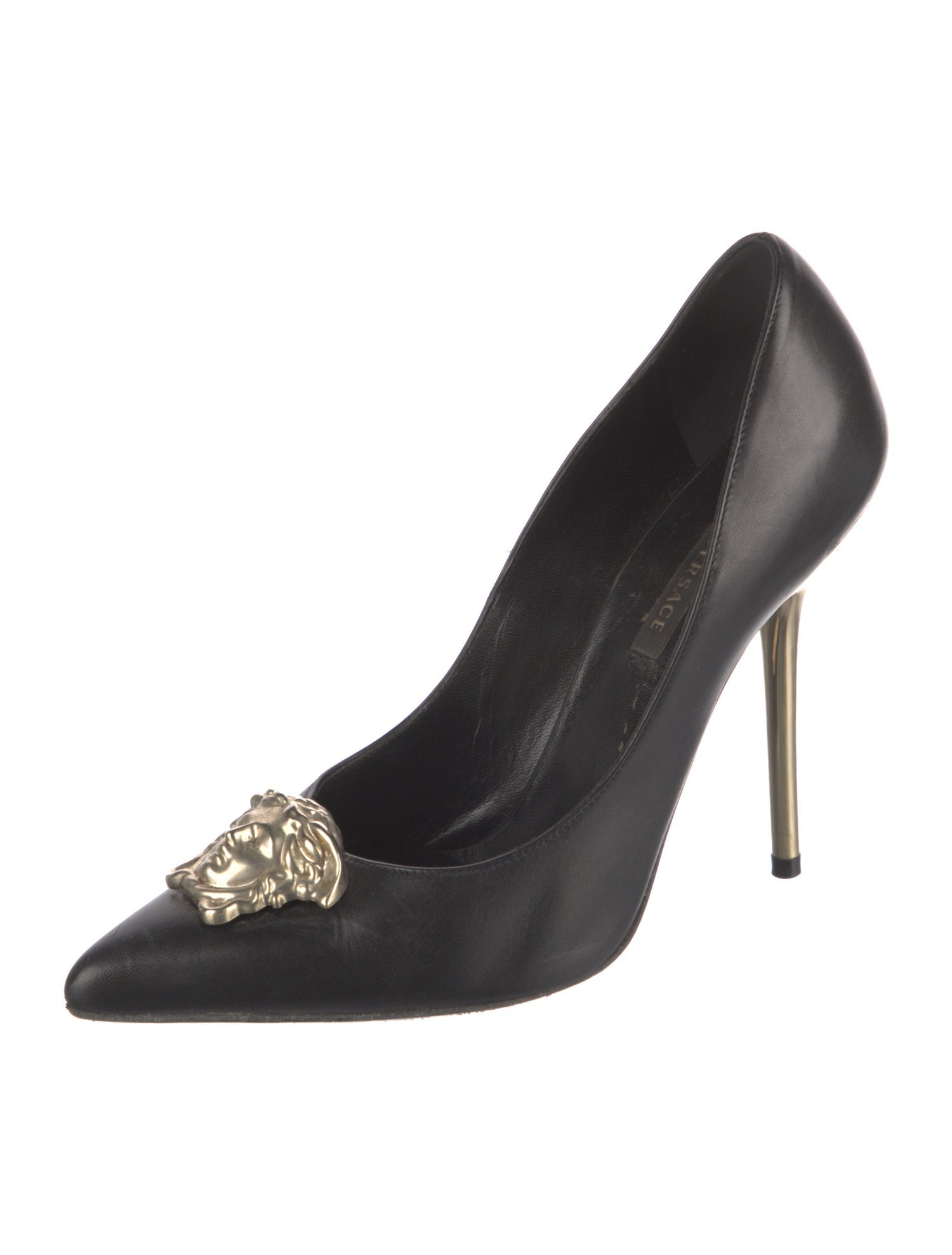 Versace Leather Pumps