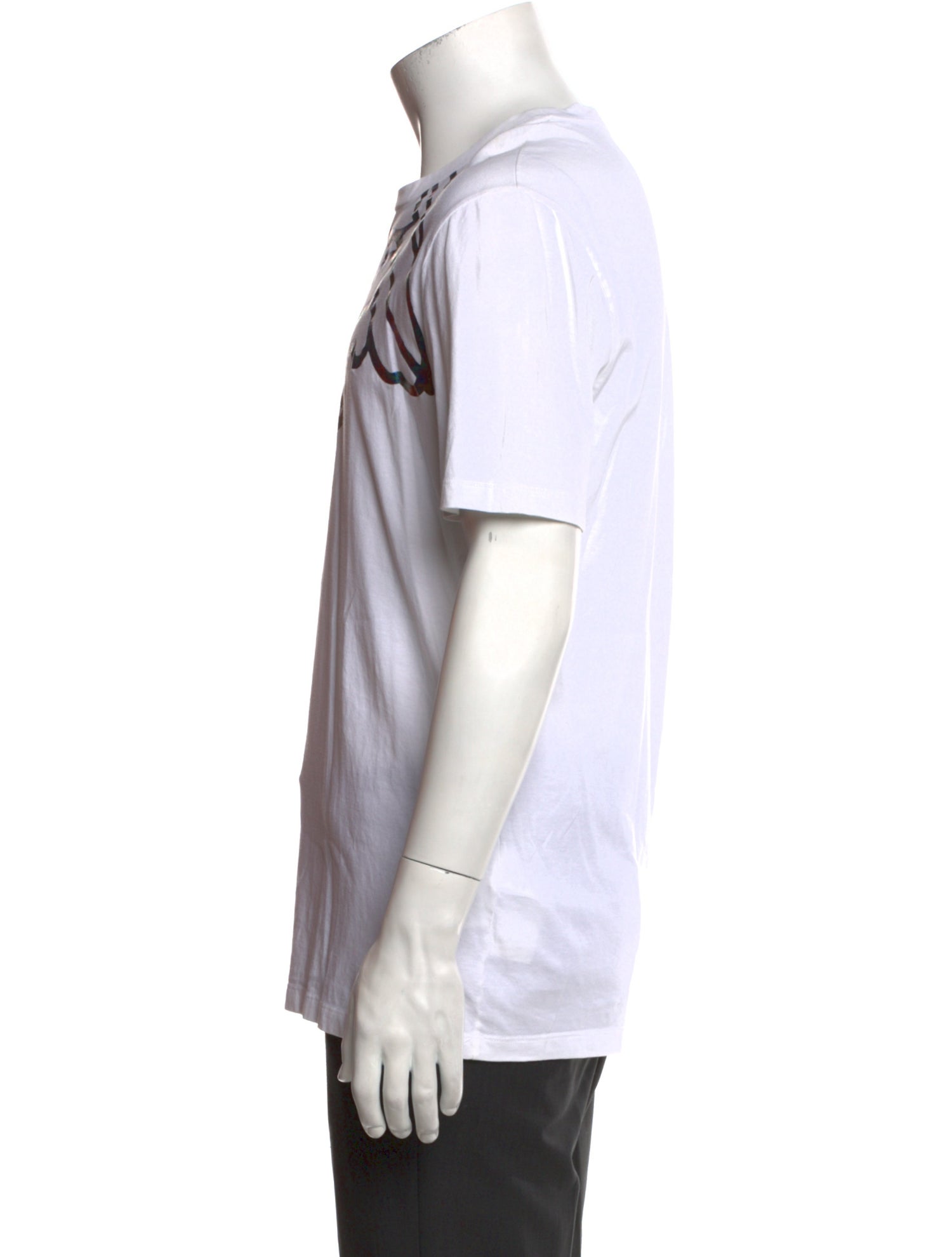 Versace Collection Graphic Print Crew Neck T-Shirt