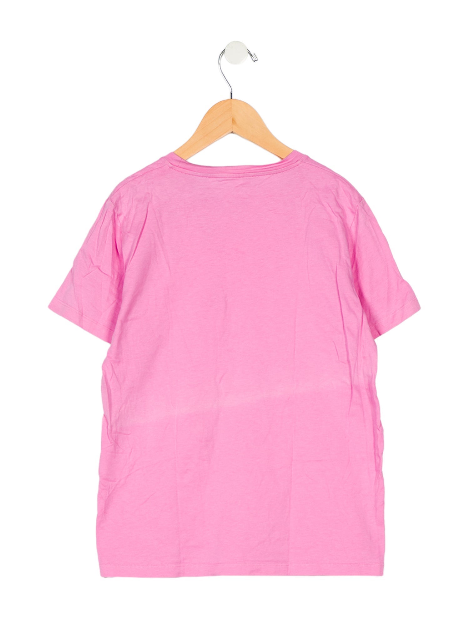 Versace Kids Girls' Embroider-Embellished Short-Sleeve T-Shirt