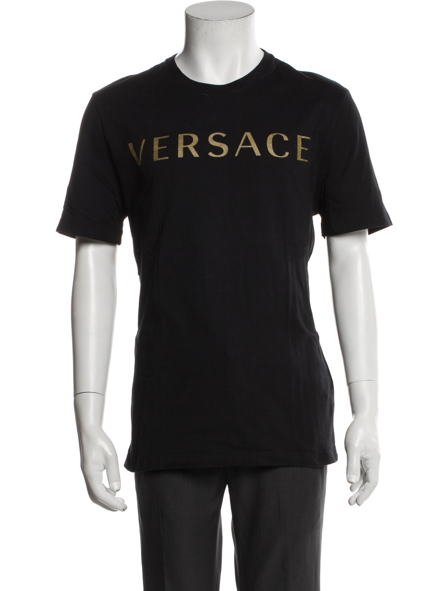 Versace Medusa Insignia Crew Neck T-Shirt
