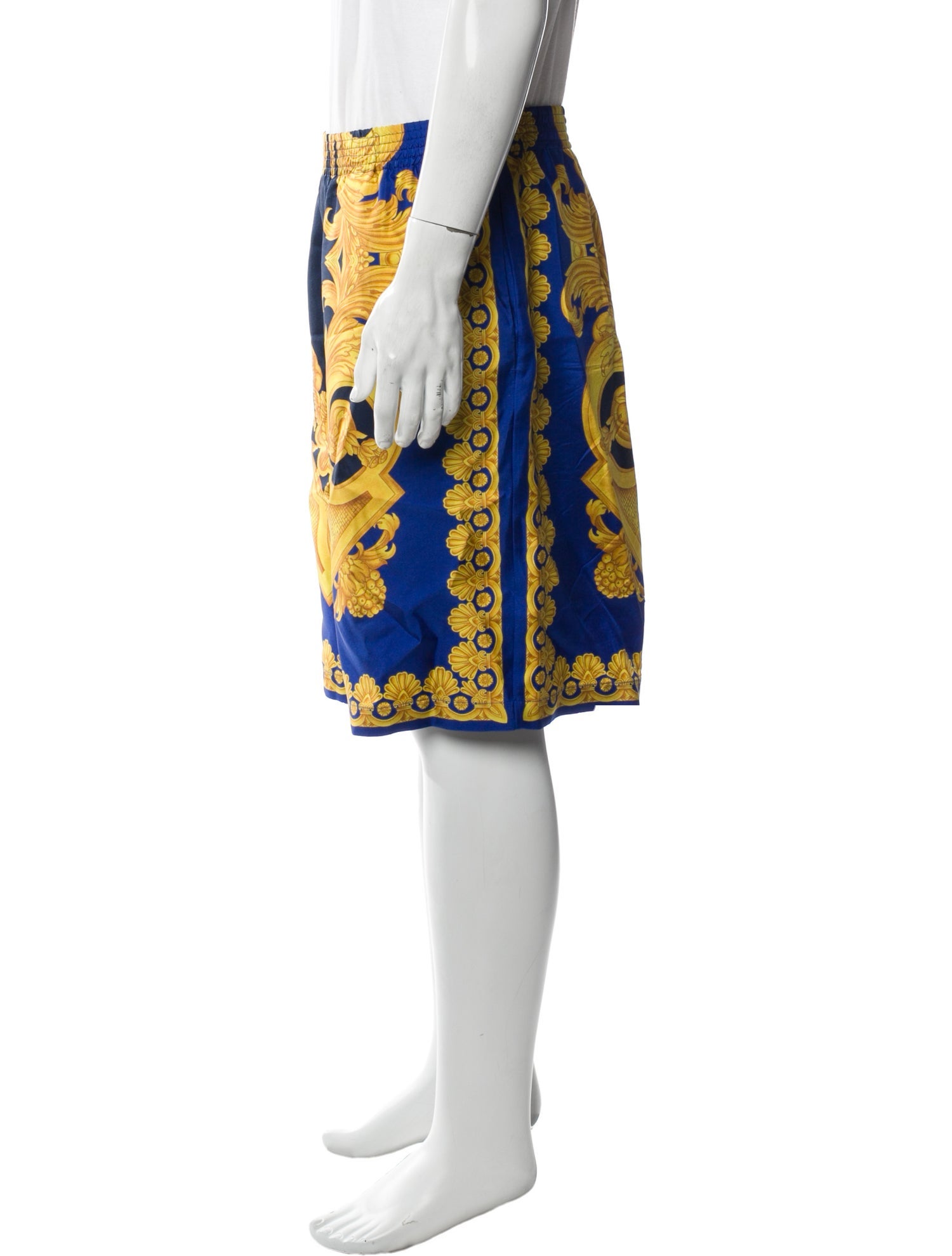 Versace Silk Jogger Shorts w/ Tags