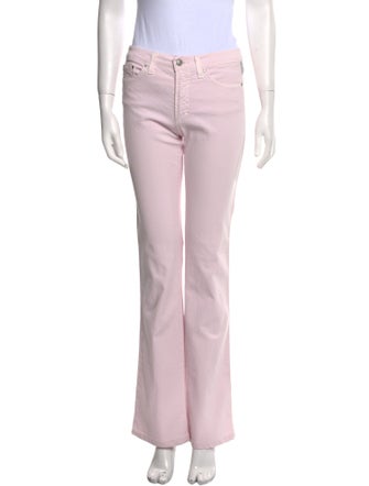Versace Low-Rise Straight Leg Jeans