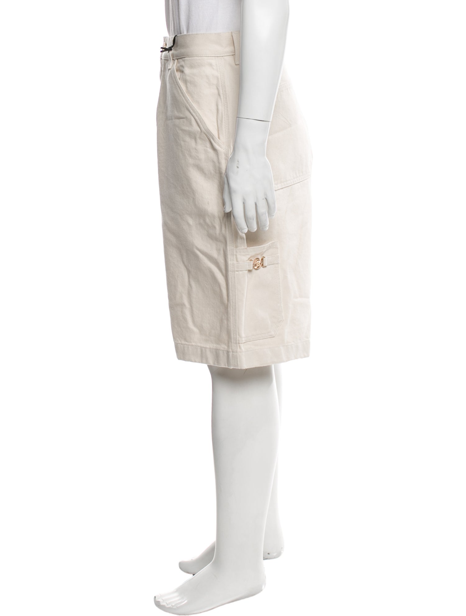 Versace Flat Front Shorts