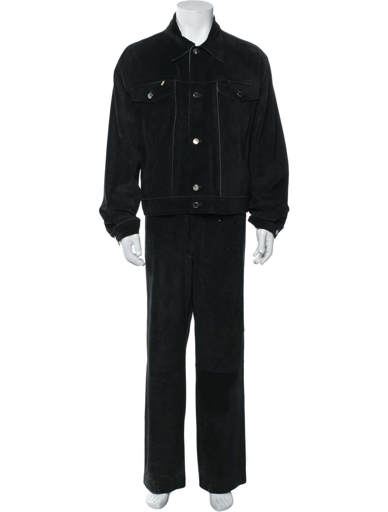 V2 Versace Classic Vintage 2000's Two-Piece Suit